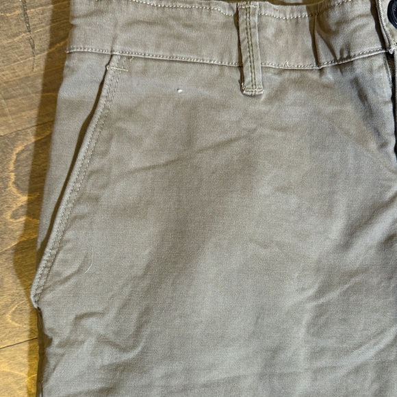 Classic Tan Men's Flat Front Shorts - Picture 3 of 6
